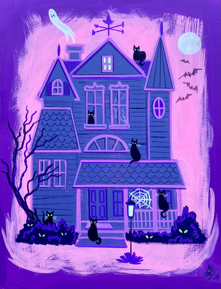 Black Cat Manor 8x10 El Gato Gomez