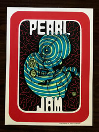 Image 1 of 1996 Pearl Jam Rome Concert Poster