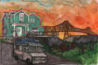 Short Circuit House print