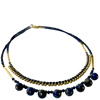 Gold & Lapis Lazuli Aswan Necklace 1 & 2