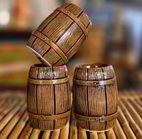 Image 1 of Tiki Classics Mini Barrel Rum Sippers