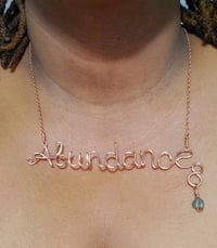 Image 3 of Affirmation Layered Collarette & Chain