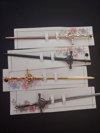Image 1 of Sword Hair Pins