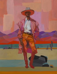 Lone Cowboy - 8x10" Timed Editioin Print