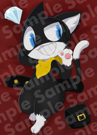 Image 1 of Morgana Dakimakura Cover
