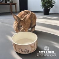 Image 3 of Customized Pet Bowl 🐰 