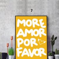 Image 3 of "More Amor Porfavor" posters