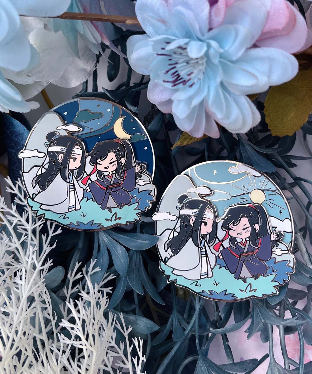 Wangxian Sky Spinner pin (MDZS) - Enamel Pins | chaotixcanvas