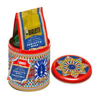 Image 1 of Ground coffee - Perfetto Moka Irresistibile 200g + Gift Tin D&G