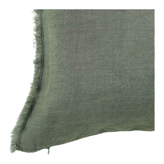 Image of -30% Coussin CHLOÉ en lin lavé - Céladon - 40 x 60 cm 36,95€ au lieu de 52,80€