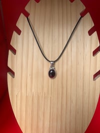 Image of PENDENTIF ARGENT 925 GRENAT RHODOLITE 