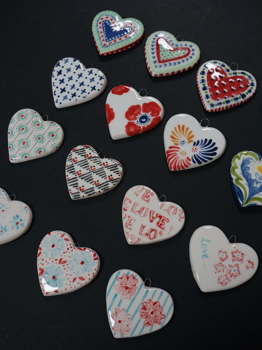 Image of SAMPLE - Heart Decorations