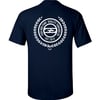 CREST TEE (navy)