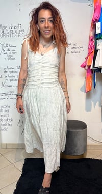 Image 1 of Vestito longuette effetto marmo