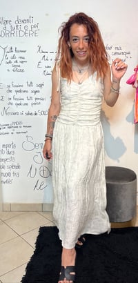 Image 2 of Vestito longuette effetto marmo