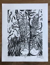 Image 2 of Misprint/Artist’s Proof of Untitled Relief Print