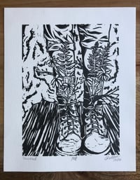 Image 4 of Misprint/Artist’s Proof of Untitled Relief Print