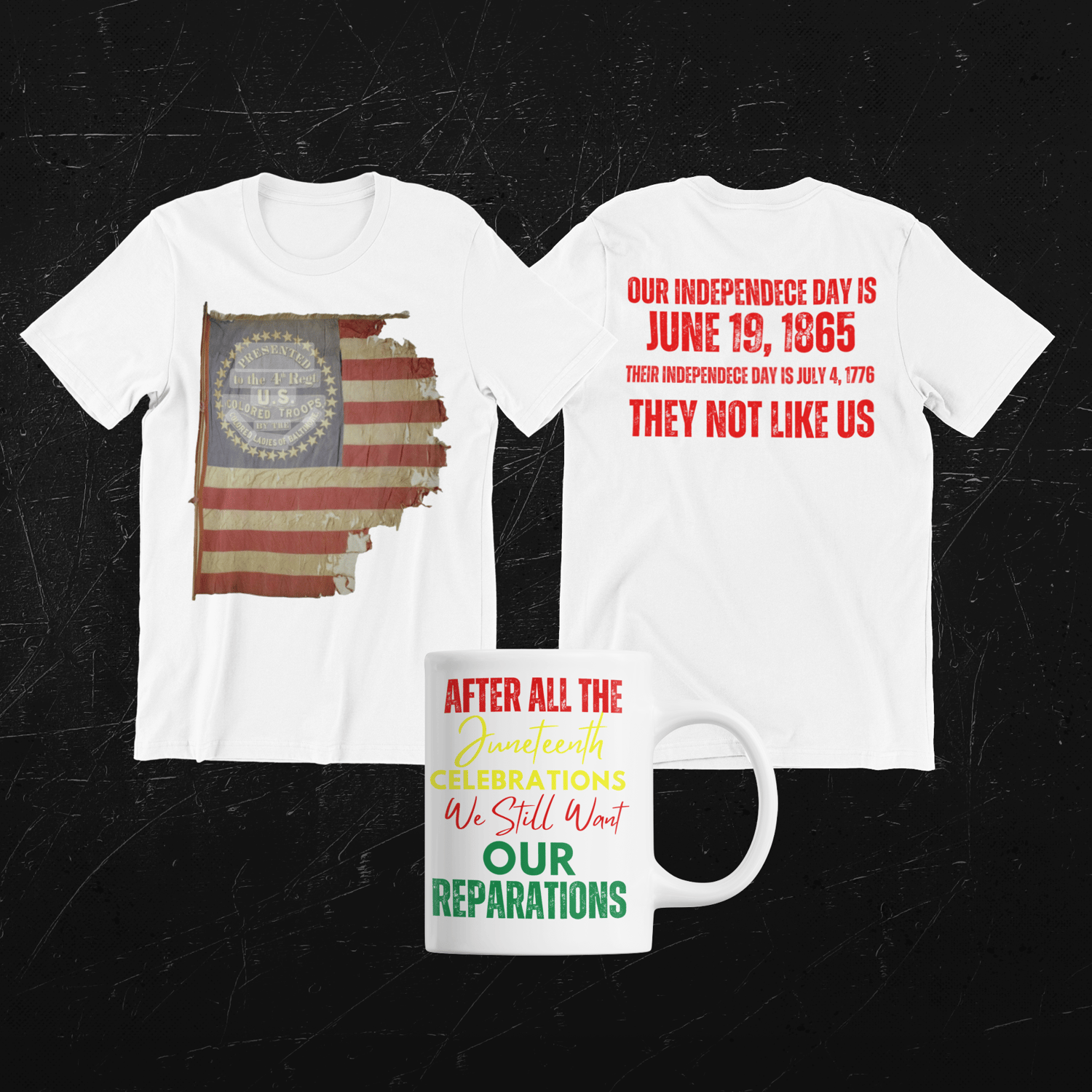 Image of THEY NOT LIKE US INDEPENDENCE TSHIRT