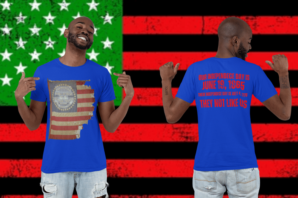 Image of THEY NOT LIKE US INDEPENDENCE TSHIRT