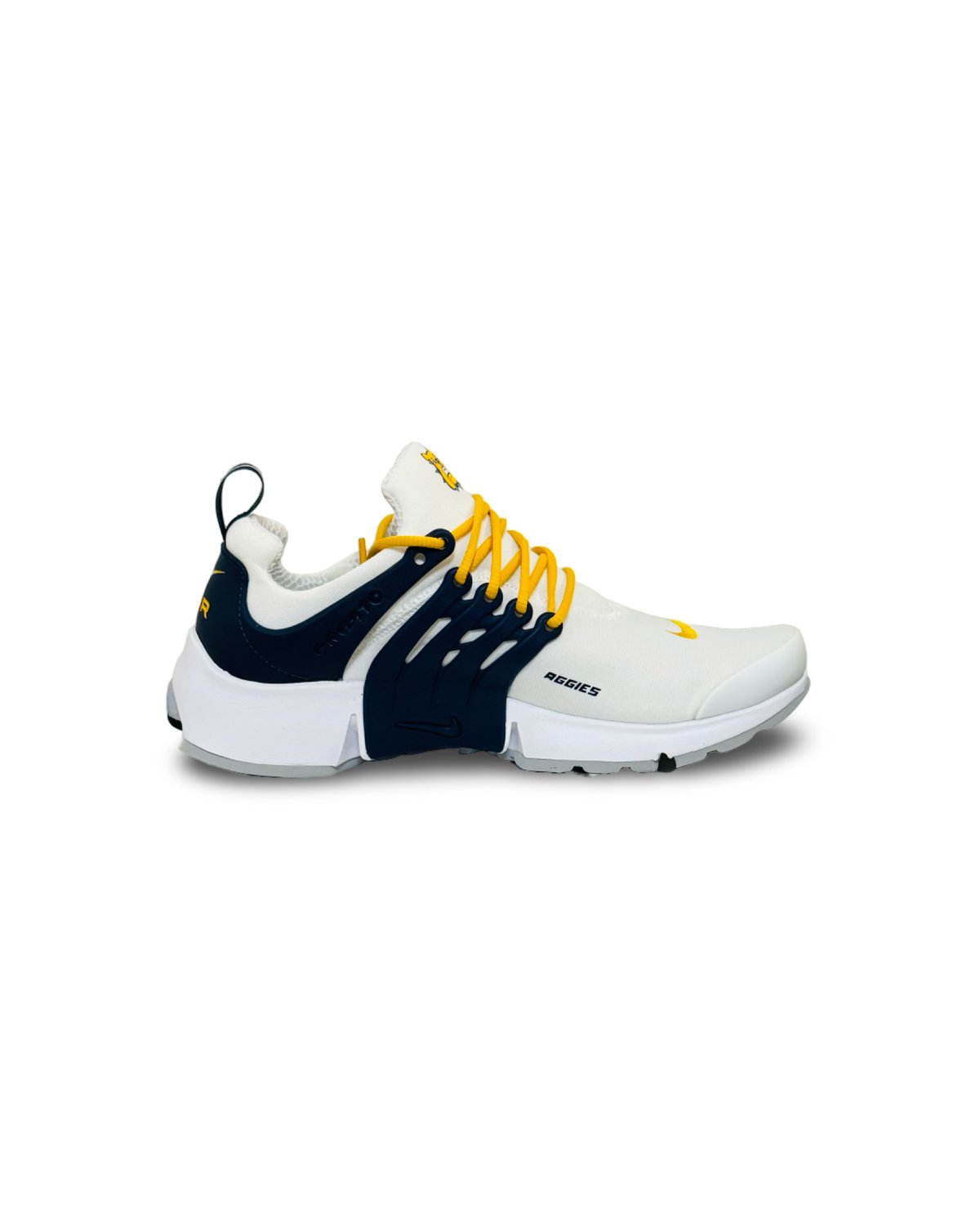 Image of Nike Air Presto Aggies-White/Navy