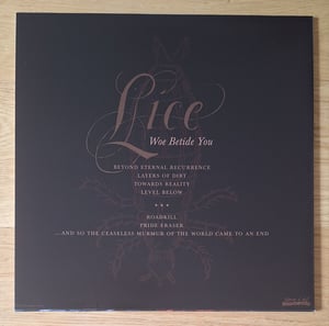 Image of Lice "Woe Betide You" LP (Clear Vinyl)