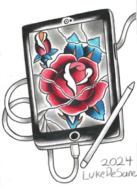 LUKE DE SANE: iPad rose