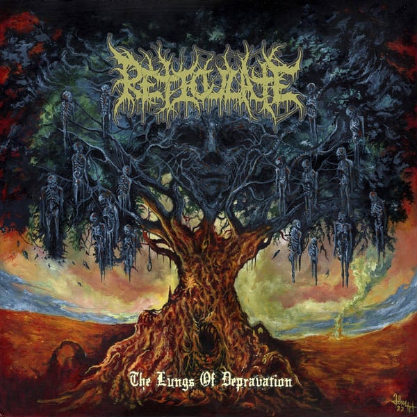 Image of RETICULATE - The Lungs Of Depravation CD