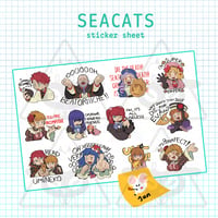 Seacat Sticker Sheet