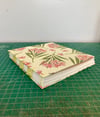 Coptic Triple French Link Bound Book with Floral Covers