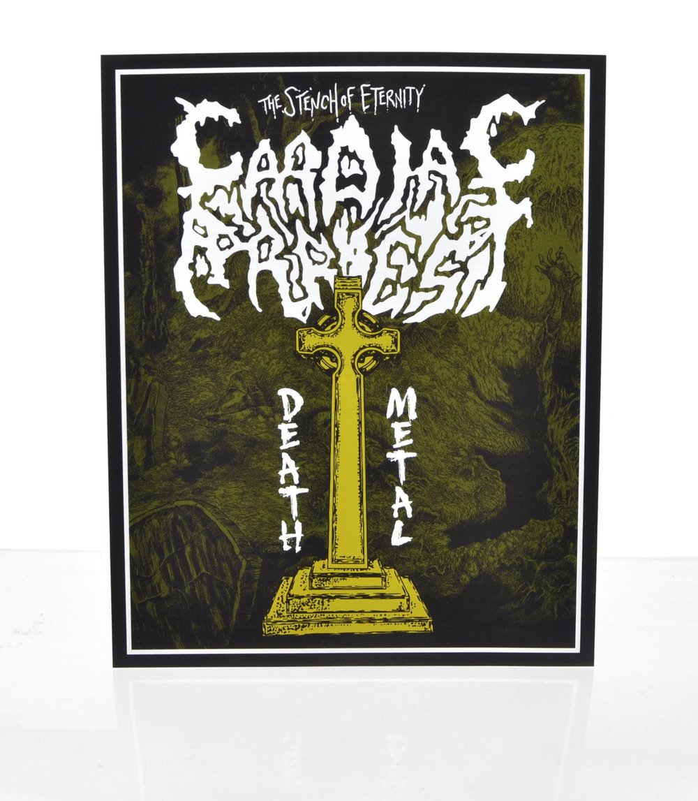 CARDIAC ARREST - "The Stench Of Eternity" 12" gatefold double LP