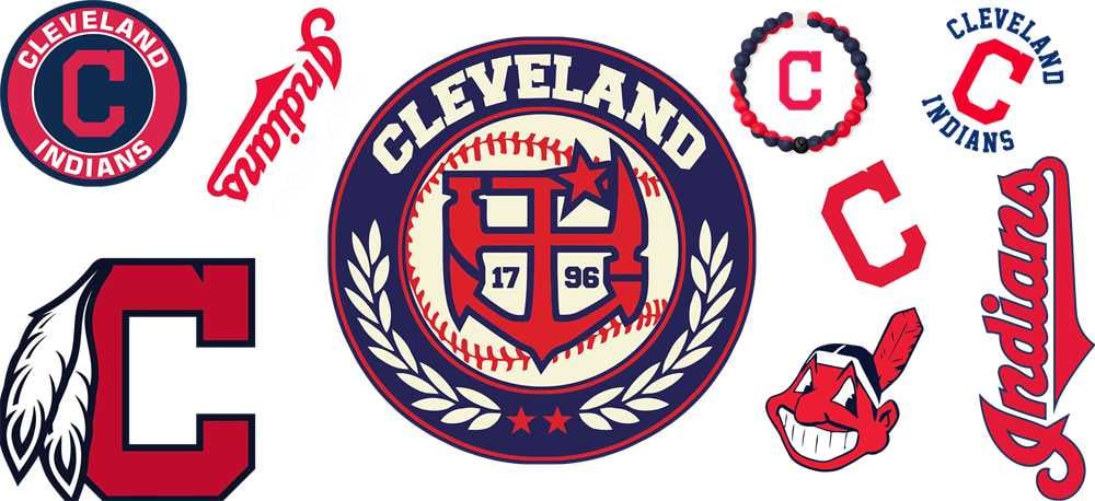 Image of Cleveland Indians Baseball Double Sided Uv Dtf Wrap  W0779
