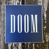 Fall Into "Doom" Sticker ~ FREE SHIPPING