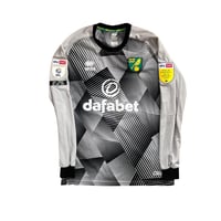 Image 1 of Norwich GK Shirt 2020 - 2021 (L) McGovern 33 MI Signed