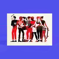 Image 1 of 'Free love' Screenprint 
