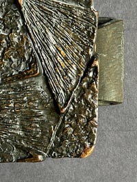 Image 7 of Bronze Push-Pull Handle with Abstract Design, 20th Century