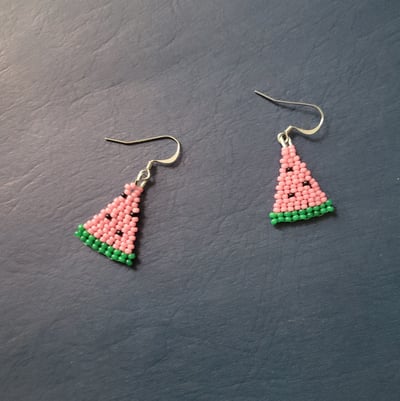 Image of Watermelon Earrings