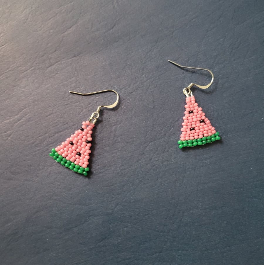 Image of Watermelon Earrings