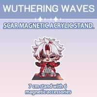 Image 1 of Scar Magnetic Acrylic Stand