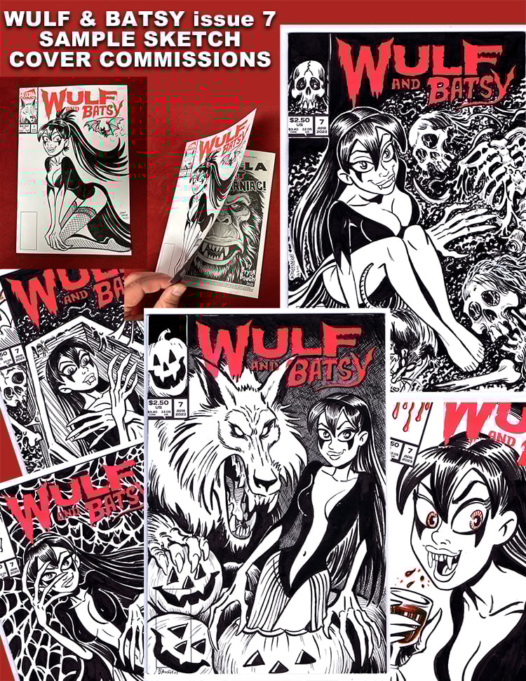 Image of SKETCH COVER COMMISSION