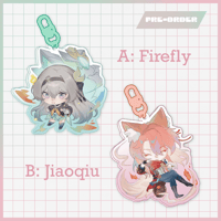 Firefly & Jiaoqiu Keychain | Star rail