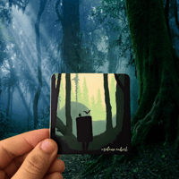 Image 1 of Bouldering in the woods - sticker