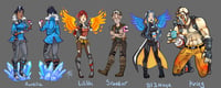 Image 3 of Pre-Order: Coffee AU Borderlands 2.5in charms