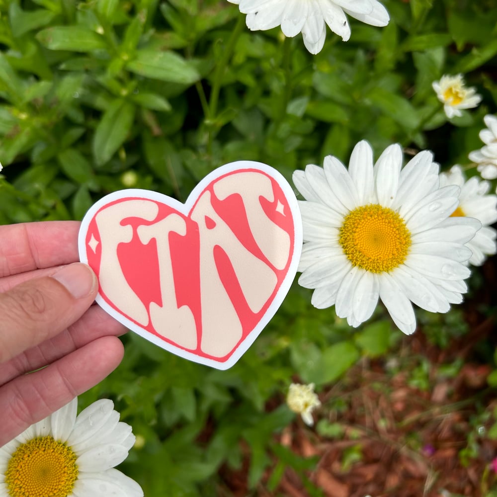 Image of Fiat Heart // Vinyl Sticker