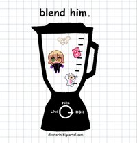 Image 2 of kaname date blender shaker charm.