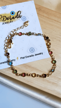 Image 1 of Summer Flower Anklet