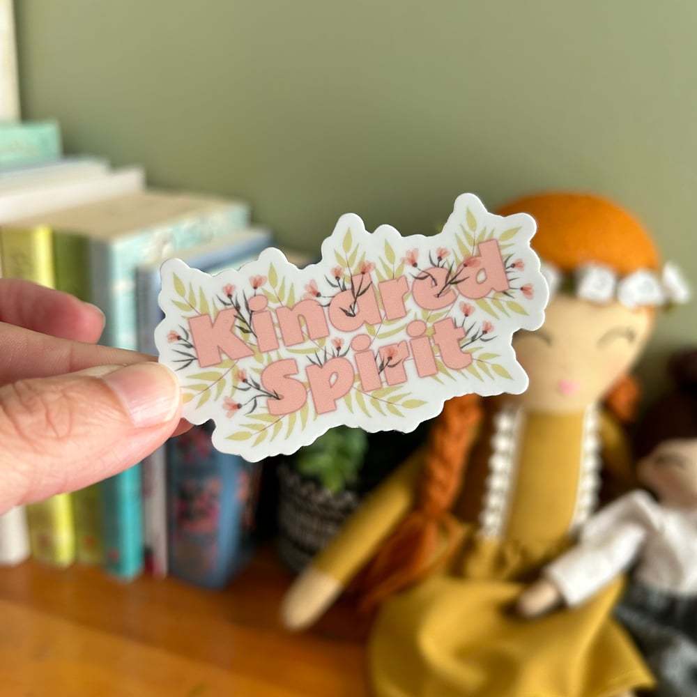 Image of Kindred Spirit Floral // Vinyl Sticker