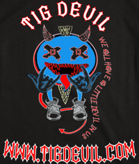 Image 2 of Tig Devil woman shirt 