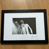 Jack Jones signed framed photo 