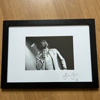 Image 1 of Jack Jones signed framed photo 