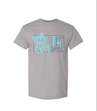 Image 2 of LOVE MY CITY T-shirt              Color-GRAVEL